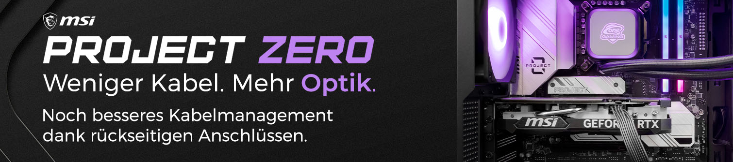 MSI Project Zero Banner